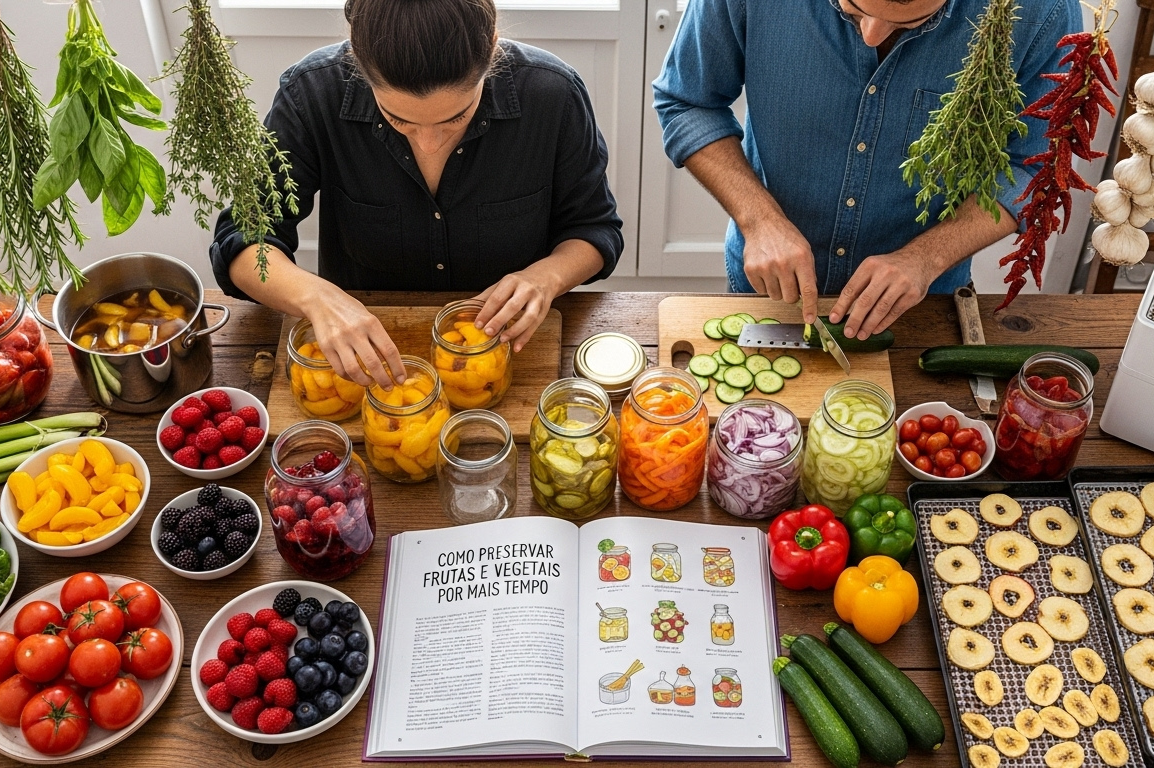 Como Conservar Frutas e Verduras por Mais Tempo: Guia Completo para Prolongar a Frescor