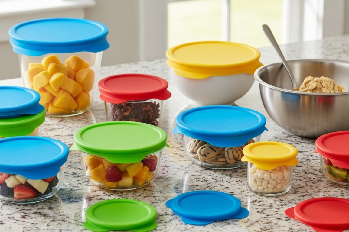 As melhores tampas de silicone reutilizáveis para alimentos