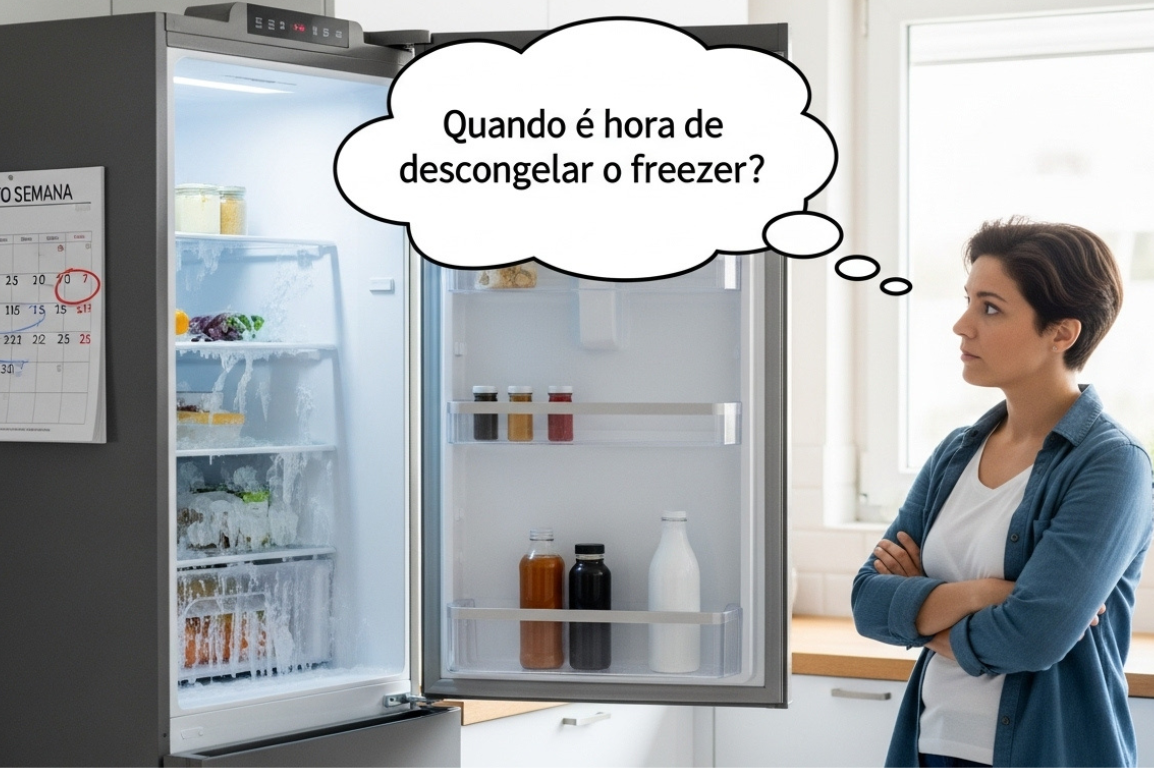 Quando é Hora de Descongelar o Congelador: Guia Completo para Manter sua Geladeira Econômica e Eficiente