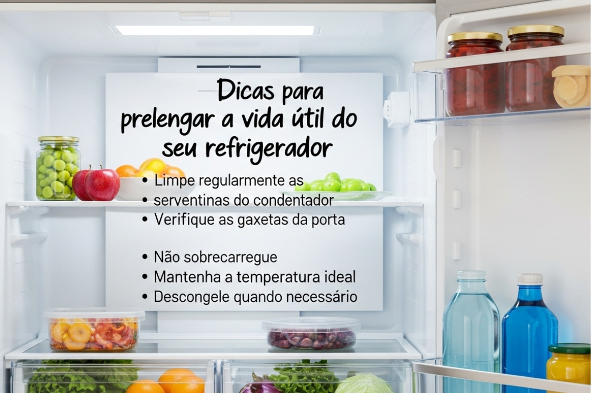 Dicas para Prolongar a Vida Útil da Sua Geladeira: Guia Completo para Economizar Energia e Conservar Alimentos