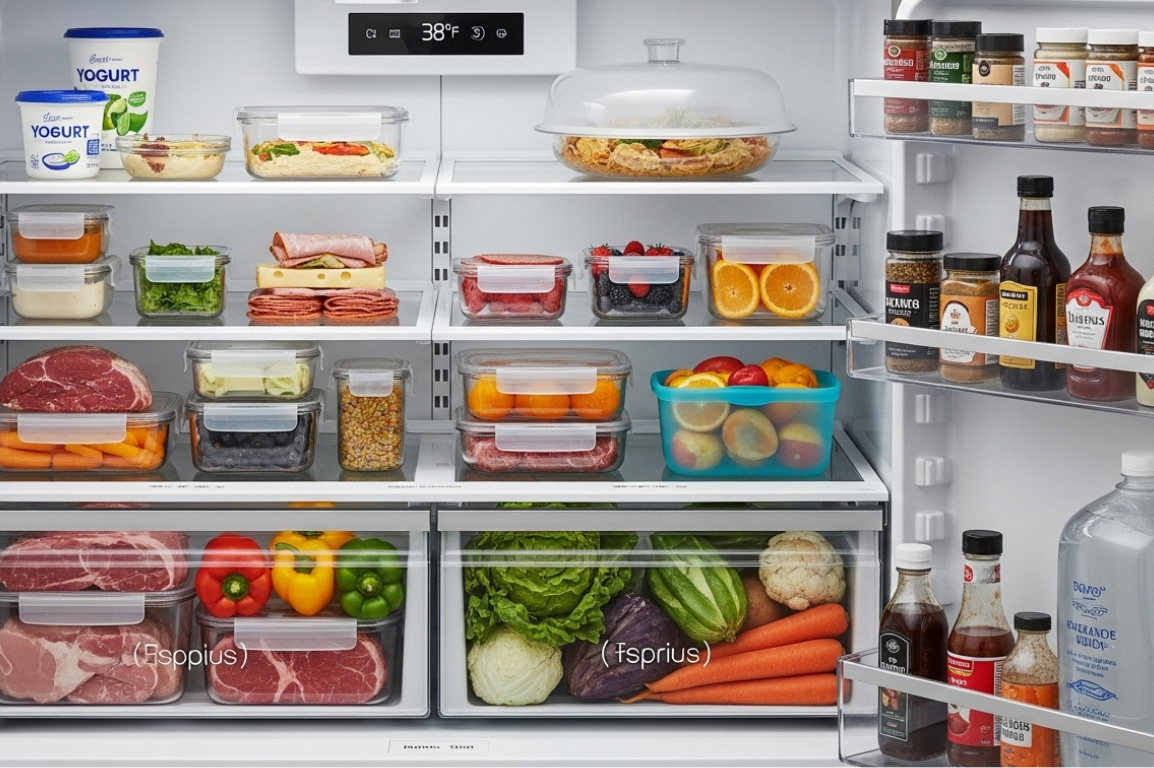 Como Organizar a Geladeira de Forma Prática e Eficiente