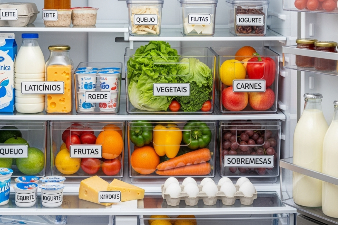 Como Organizar Alimentos por Categoria na Geladeira: Guia Completo para Conservação Ideal e Segurança Alimentar