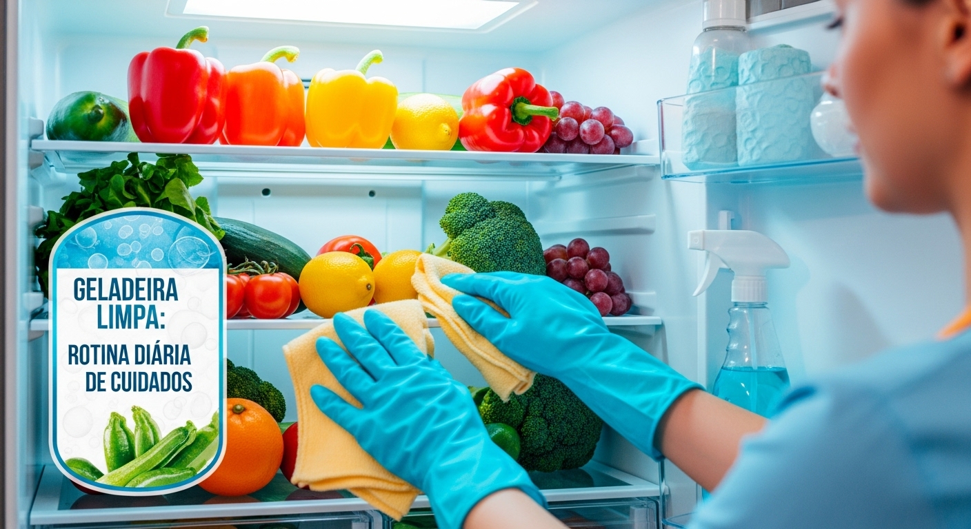 Geladeira Sempre Limpa: Rotina Diária de Cuidados para Segurança Alimentar e Durabilidade