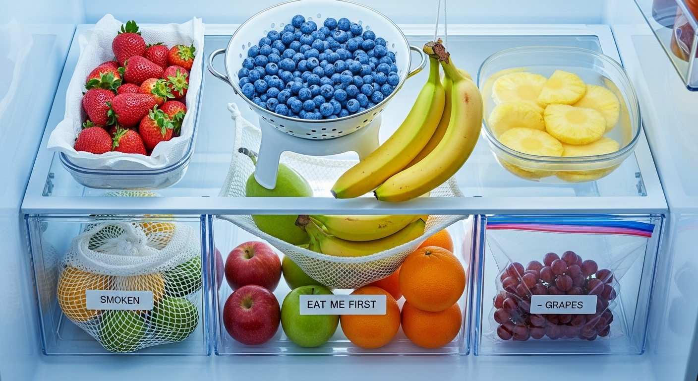 Como Conservar Frutas por Mais Tempo na Geladeira