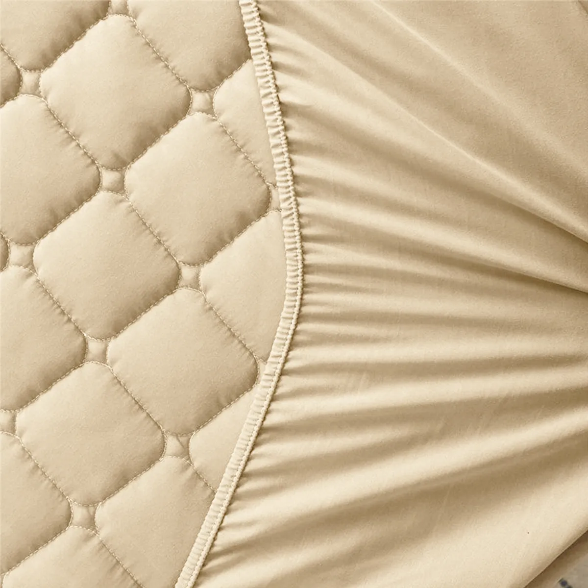 Capa Protetora Colchão Box Casal Padrão Matelado Impermeável - Imagem 4