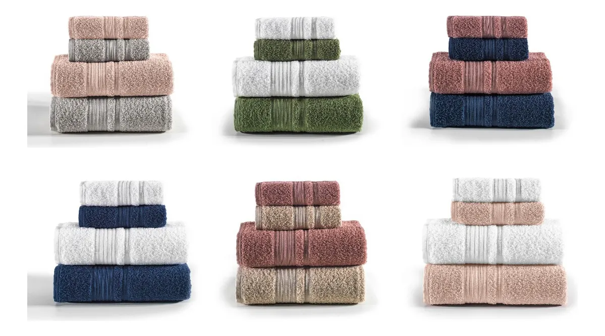 Jogo De Toalhas Altenburg Tóquio Banho 4 - Imagem 2