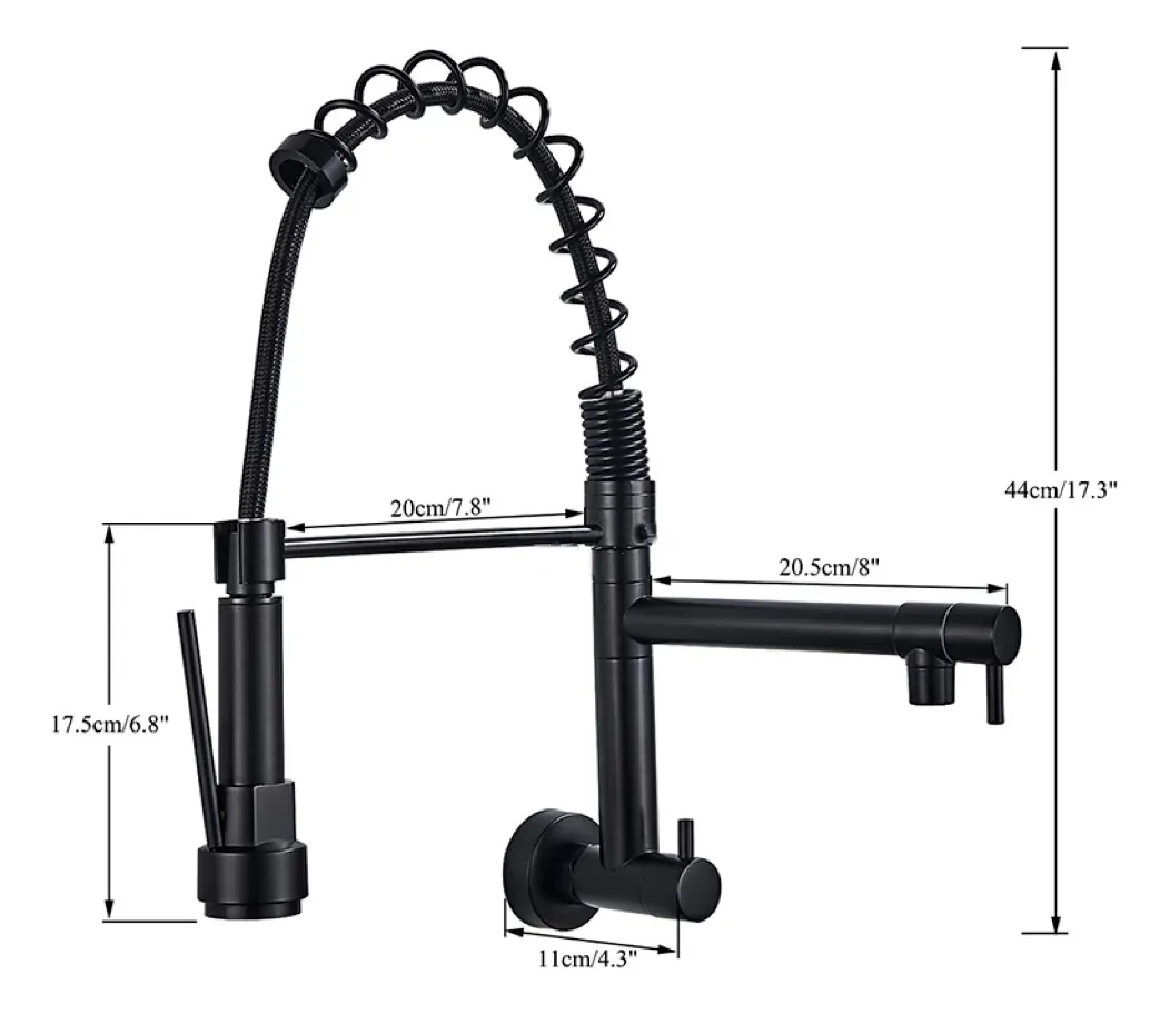 Torneira Monocomando Aço Inoxidável Mola Grande - Imagem 2