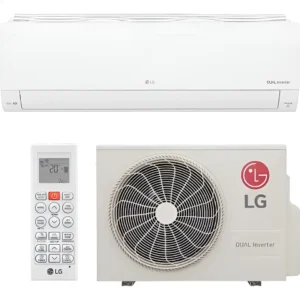 Ar Condicionado Split Hi Wall Inverter LG Dual Inverter Voice +AI 18.000 Btus Frio R-32 Branco
