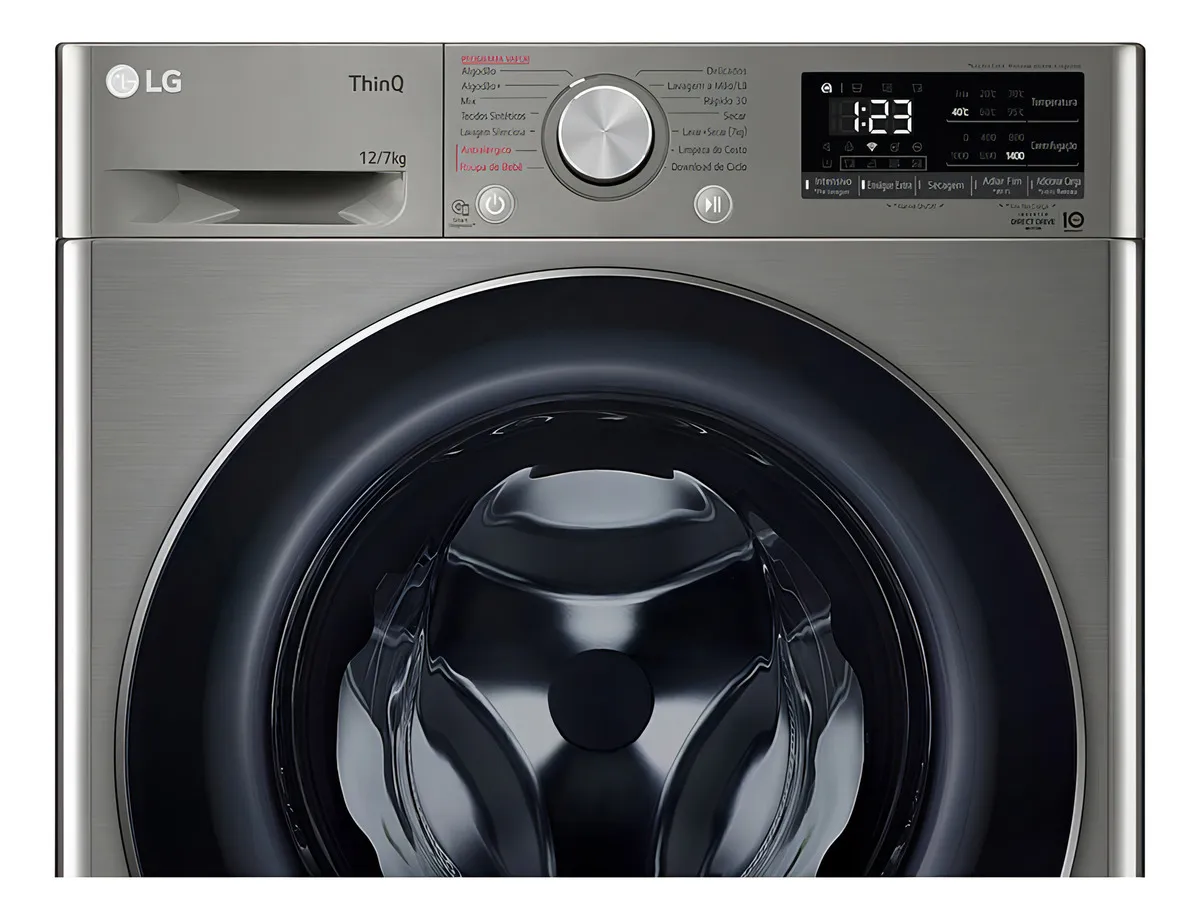 Lava e seca LG Vc4 12kg com ajuda de inteligência artificial - Imagem 4